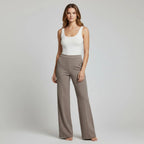 Pantalona Feminina Stretch Confortável Cintura Alta - Diversas Cores