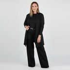 Conjunto Feminino 3 Peças Elegante com Corte Fluido - Lunara