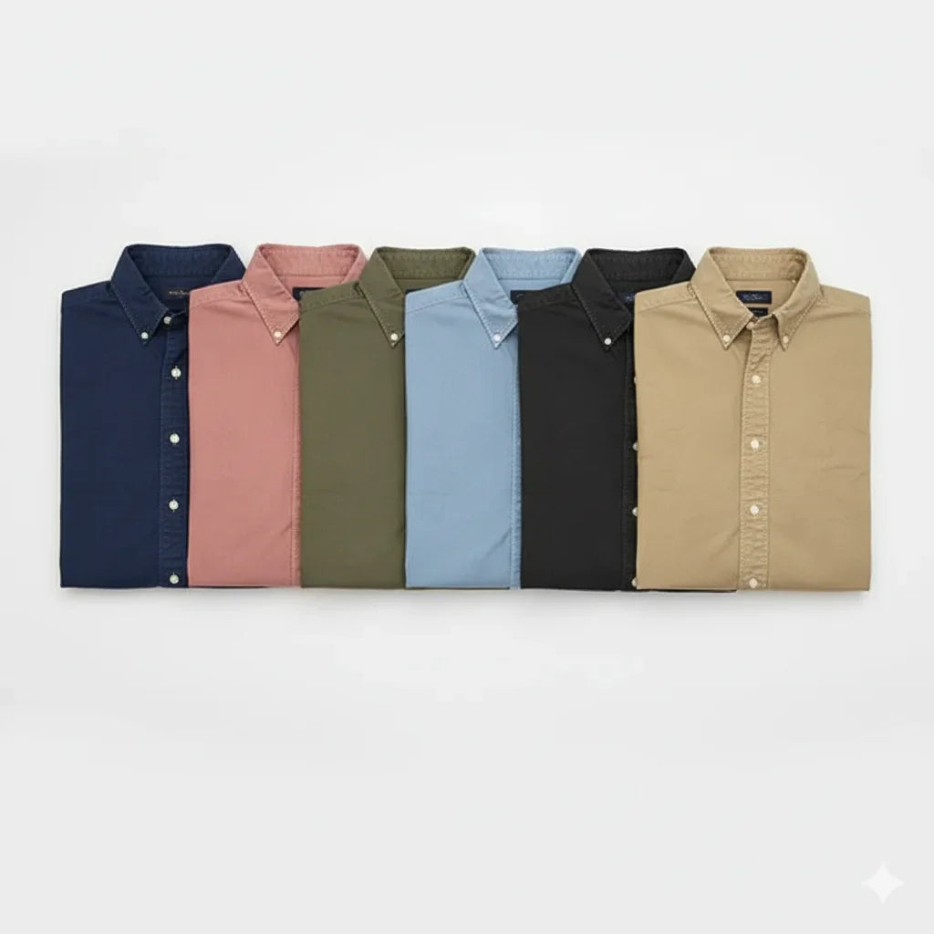 Camisa Masculina de Linho Premium Lancastel Confortável e Elegante Slim Fit