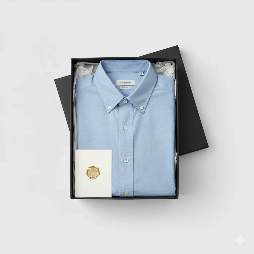 Camisa Masculina de Linho Premium Lancastel Confortável e Elegante Slim Fit