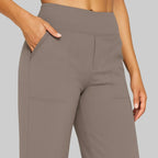 Pantalona Feminina Stretch Confortável Cintura Alta - Diversas Cores